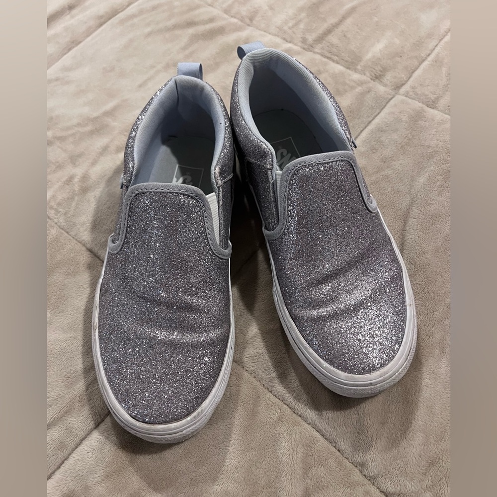 Girls Glitter Vans